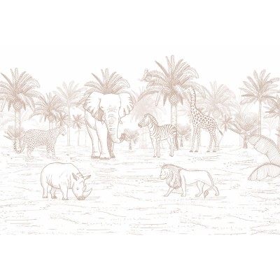 Mural Infantil Jungla Salvatge VCJS-099