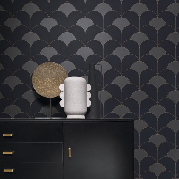 Papel pintado ARCOS ART DECO NEGRO TWNT_8868_95_95 Papel pintado ARCOS ART DECO NEGRO TWNT_8868_95_95