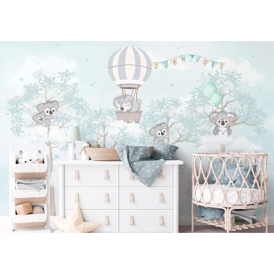 Mural Infantil Mundo Coala VCMK-103