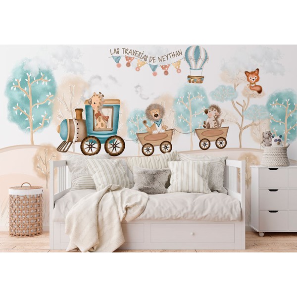 Mural Infantil Exprés d'Amor Personalitzable VCEA-093