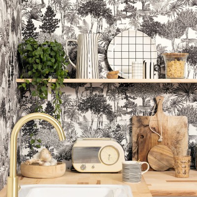 Papel pintado BOSQUE TROPICAL ANIMALES MLGT_10428_09_74 Papel pintado BOSQUE TROPICAL ANIMALES MLGT_10428_09_74