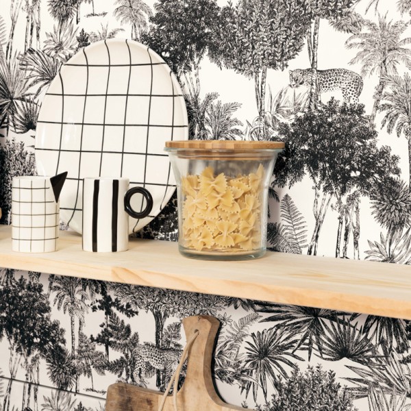 Papel pintado BOSQUE TROPICAL ANIMALES MLGT_10428_09_74 Papel pintado BOSQUE TROPICAL ANIMALES MLGT_10428_09_74