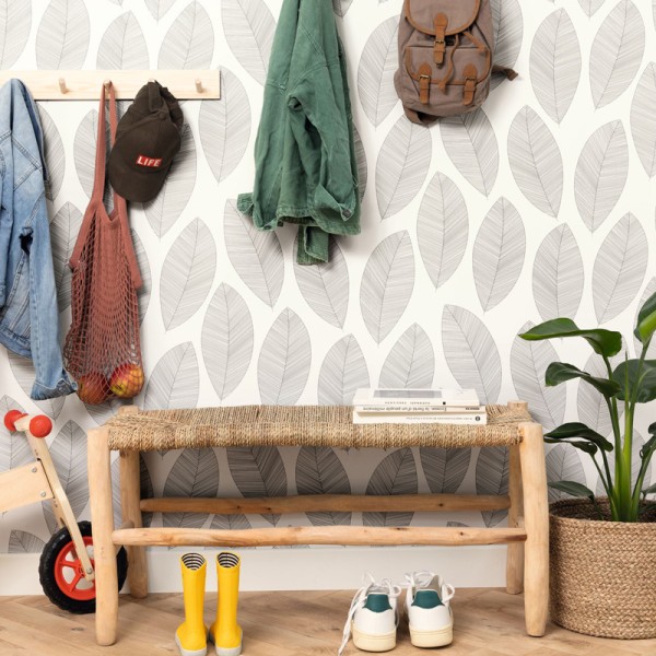 Papel pintado HOJAS GRÁFICAS