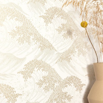 Paper pintat ONES DEL MAR DAURADES MLGT_10436_02_62