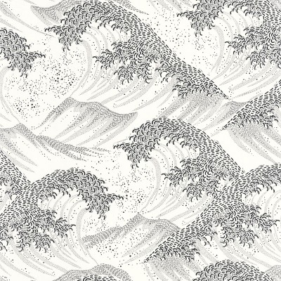 Paper pintat ONES DEL MAR NEGRES MLGT_10436_09_45 Paper pintat ONES DEL MAR NEGRES MLGT_10436_09_45