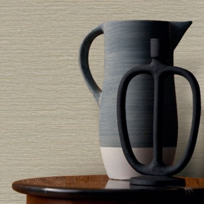 Papel pintado TEXTURA VEGETAL GRIS CÁLIDO