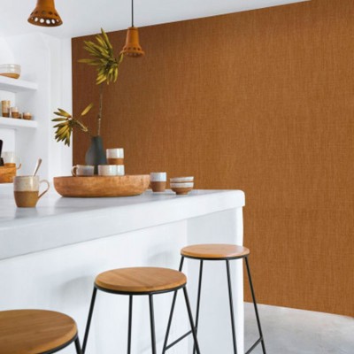 Papel pintado FIBRA TEXTIL MARRÓN 2