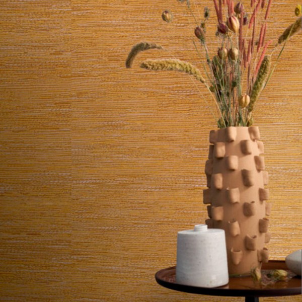 Papel de parede TEXTURA ORIENTAL OCRE Papel de parede TEXTURA ORIENTAL OCRE