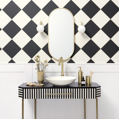 Paper pintat ROMBES BLANC I NEGRE MLGT_10425_09_64