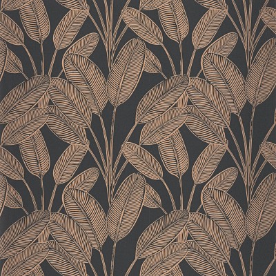 Papel de parede FOLHAS DE BANANA COBRE MLGT_10432_94_51 Papel de parede FOLHAS DE BANANA COBRE MLGT_10432_94_51