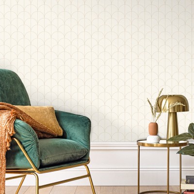 Papel pintado GEOMÉTRICO ARCOS DORADOS MLGT_10424_02_53