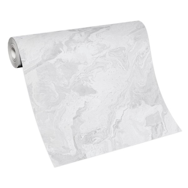 Paper pintat efecte marbre blanc perla