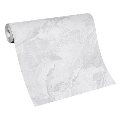 Paper pintat efecte marbre blanc perla