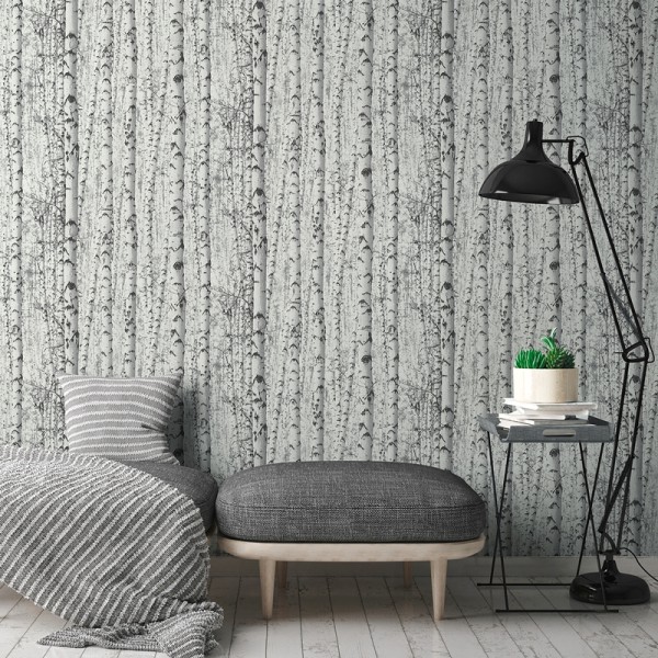 Papel pintado árboles nórdicos Papel pintado árboles nórdicos