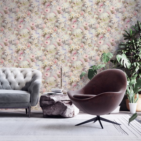 Papel de parede Flores Primavera Natural