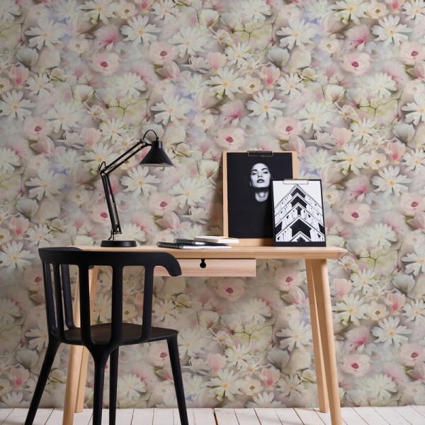 Papel de parede Flores Primavera Natural