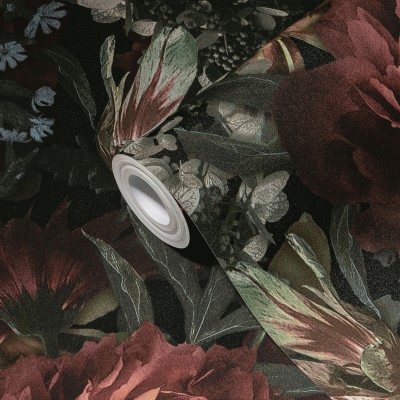 Papel de parede Rosas Vermelhas Papel de parede Rosas Vermelhas