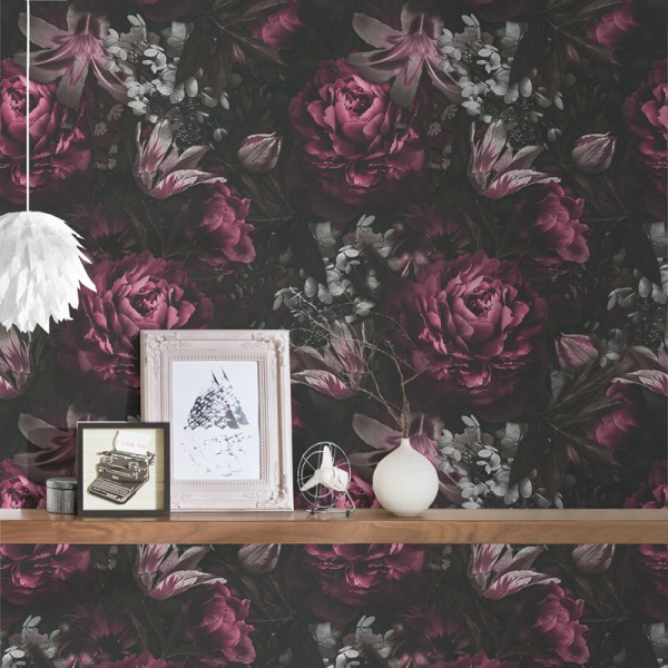 Paper pintat Roses Rosa