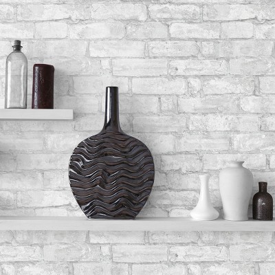 Papel Pintado LADRILLO VINILICO GRIS