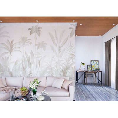 Mural Grey Palm Royale ANIM072