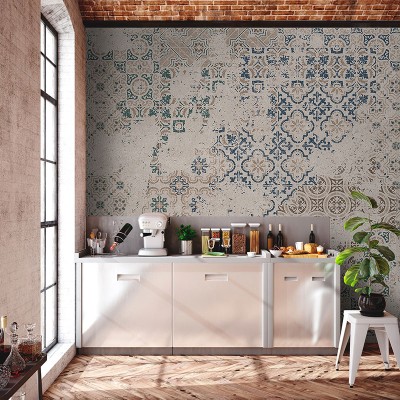 Mural Essentials Old Tiles Bright 752-080 2