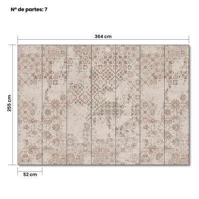 Mural Essentials Old Tiles Beige 752-077 Mural Essentials Old Tiles Beige 752-077