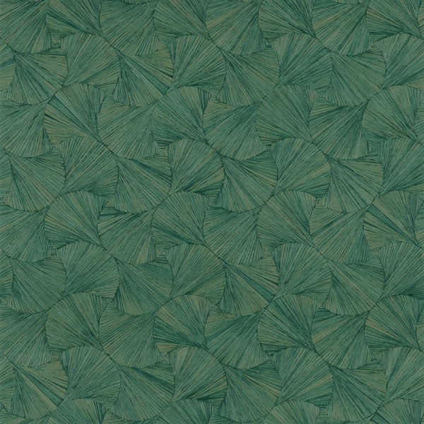 Papel de parede CONCHAS VERDE