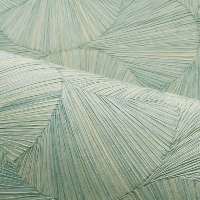 Papel de parede CONCHAS VERDE ÁGUA 2