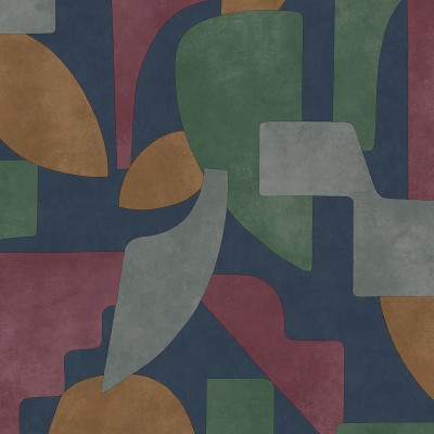 Papel pintado FORMAS GEOMÉTRICAS BERRY Papel pintado FORMAS GEOMÉTRICAS BERRY