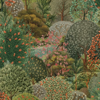 Papel de parede ARBORETUM VERDE