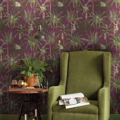 Papel pintado MONOS BERRY Papel pintado MONOS BERRY