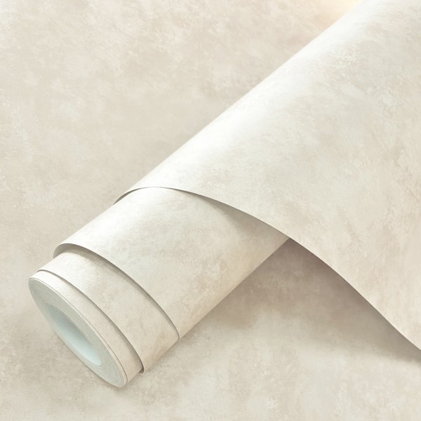 Papel de parede LISO EFEITO TEXTURA CREME