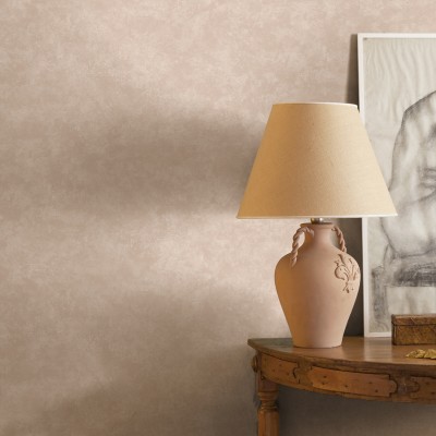 Papel pintado LISO EFECTO TEXTURA MARRÓN CLARO 2