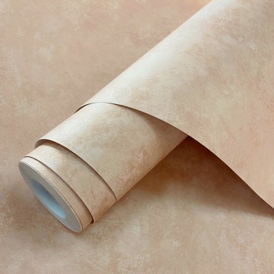 Papel de parede LISO EFEITO TEXTURA MARROM CLARO