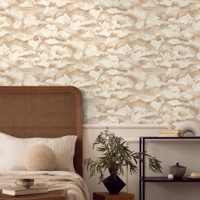 Papel de parede NUVENS CREME