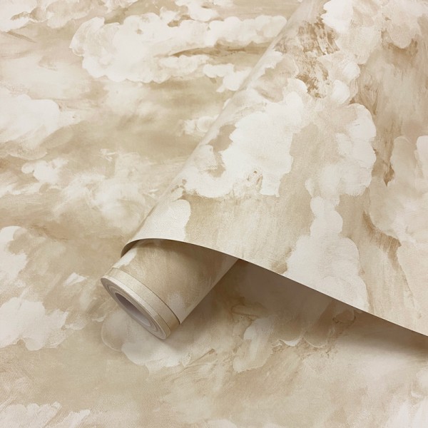 Papel de parede NUVENS CREME