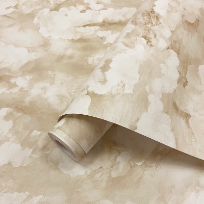 Paper pintat NÚVOLS CREMA Paper pintat NÚVOLS CREMA
