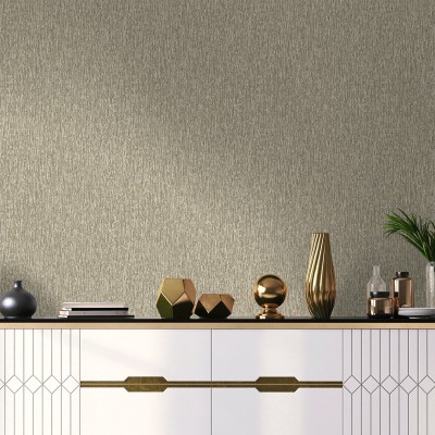 Papel de parede TEXTURA CINZA E DOURADO 2