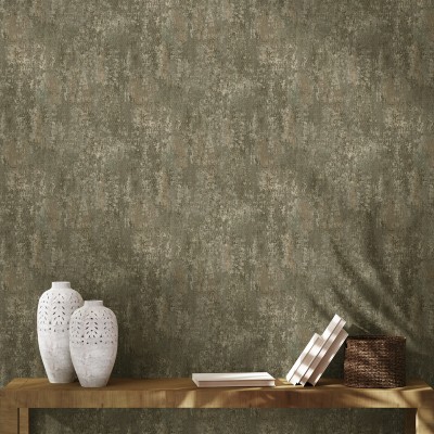 Papel de parede TEXTURA INDUSTRIAL CINZA E MARROM 2