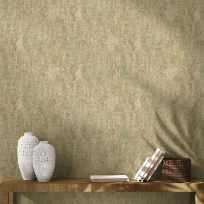 Papel de parede TEXTURA INDUSTRIAL MARROM E VERDE 2