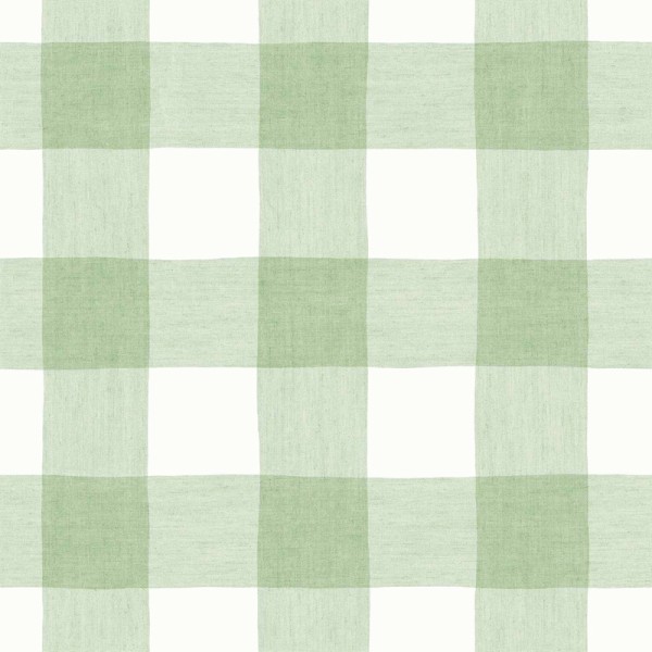 Papel pintado infantil CUADROS VERDES