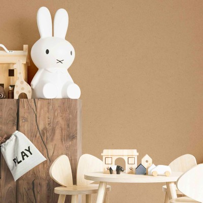 Papel de parede infantil LISO MARROM 2