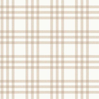 Paper pintat infantil QUADRES TARTAN BEIGE