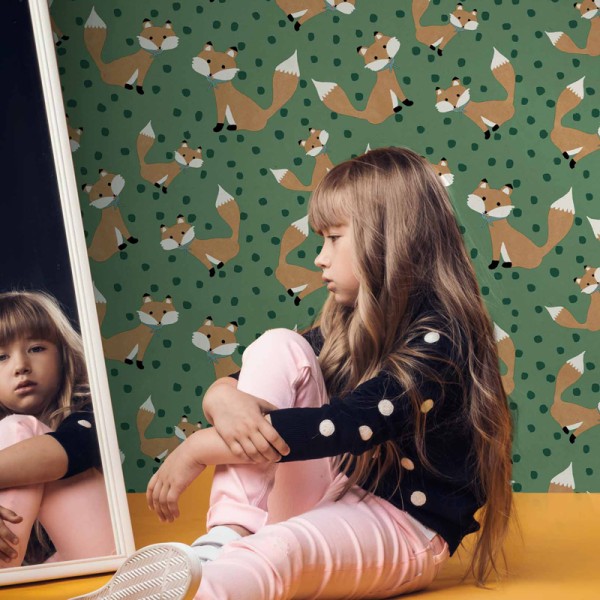 Paper pintat infantil GUINEUS VERD