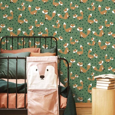 Paper pintat infantil GUINEUS VERD 2