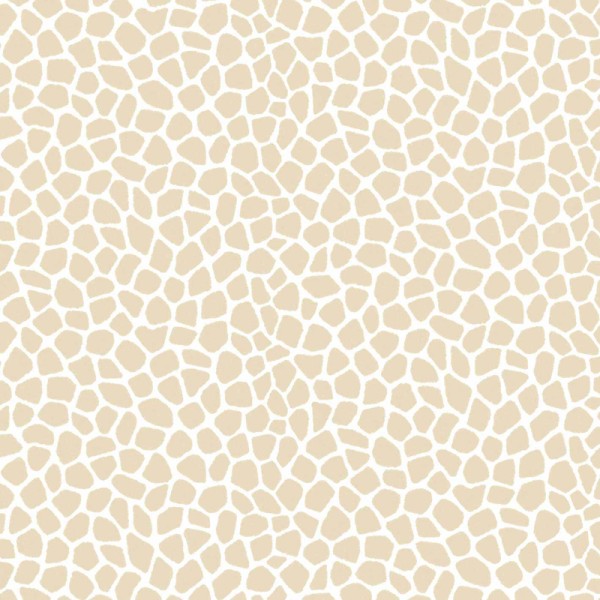 Papel de parede infantil ANIMAL PRINT BEGE