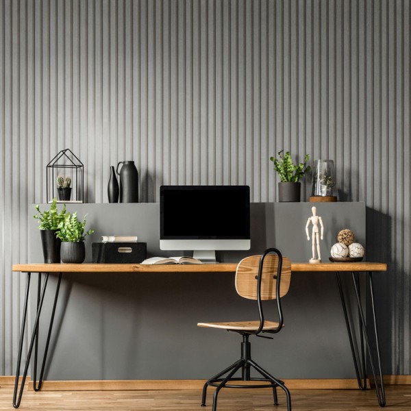 Paper pintat LLISTONS DE FUSTA PLATA 33395