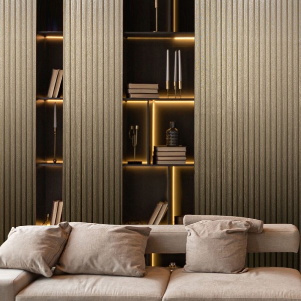 Paper pintat LLISTONS DE FUSTA BRONZE 33396