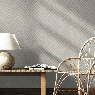 Paper pintat FUSTA CHEVRON GRIS 33374 Paper pintat FUSTA CHEVRON GRIS 33374