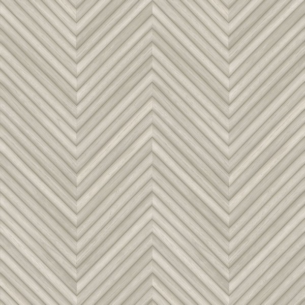 Papel de parede MADEIRA CHEVRON CREME CINZA 33373